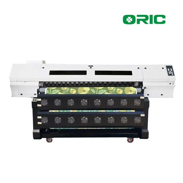 OR18 -TX6 1,8 м. Прынтар сублімацыі з шасцю друкаванымі галоўкамі 